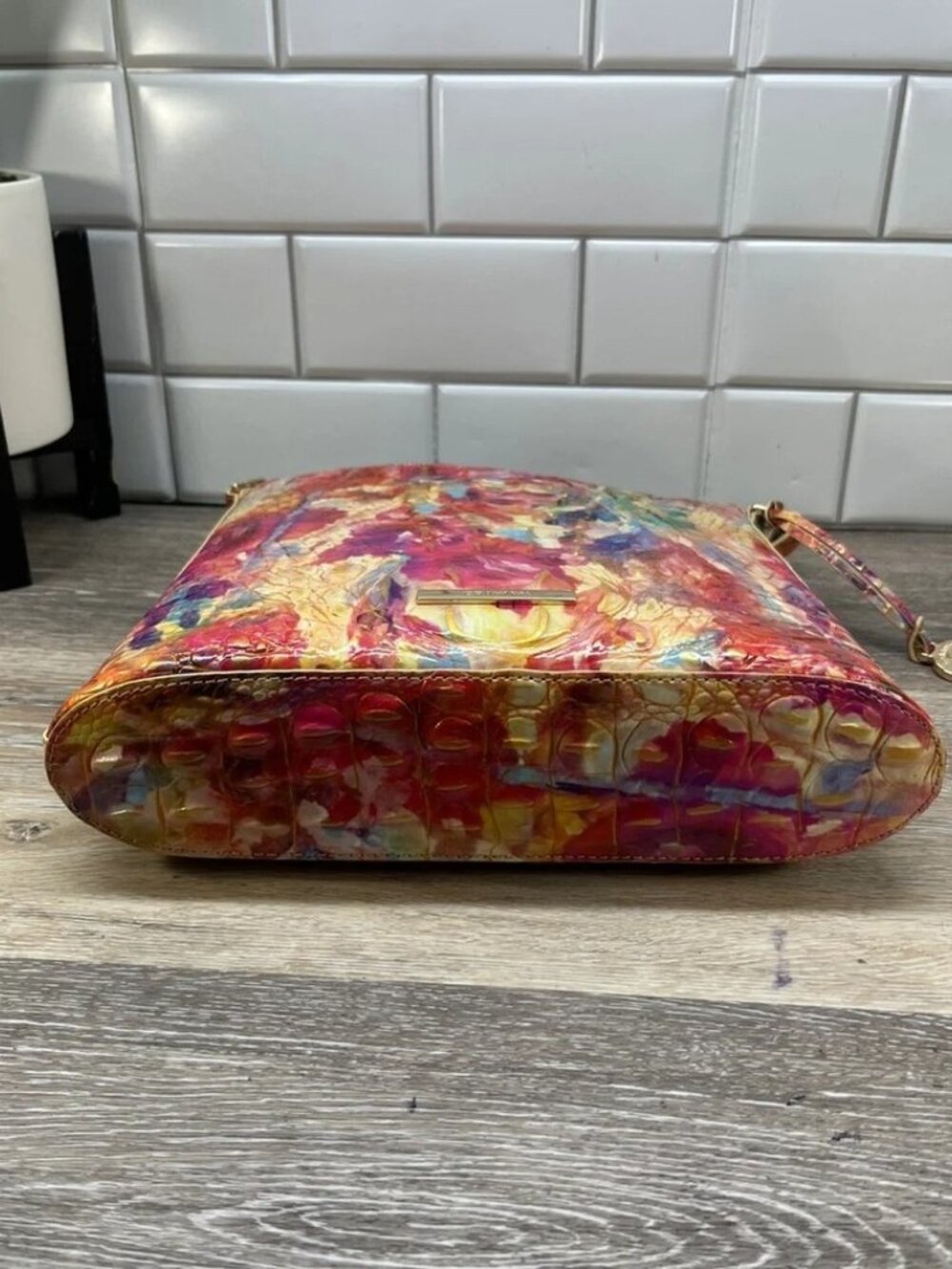 Brahmin Floral Watercolor Crossbody - Picture 3 of 8